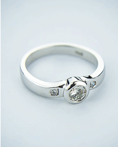 925 Sterling Silver Cubic Zirconia Princess Heart Crown Tiara CZ Band Ring