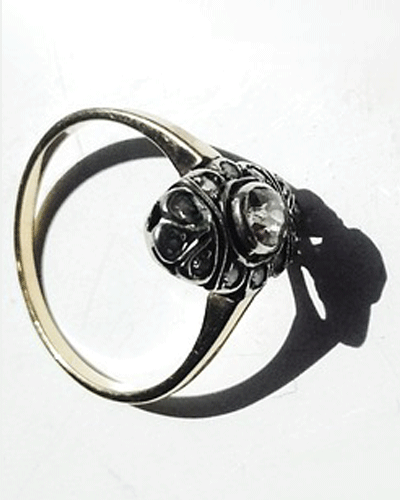 NANA 14k Princess Mothers Ring with